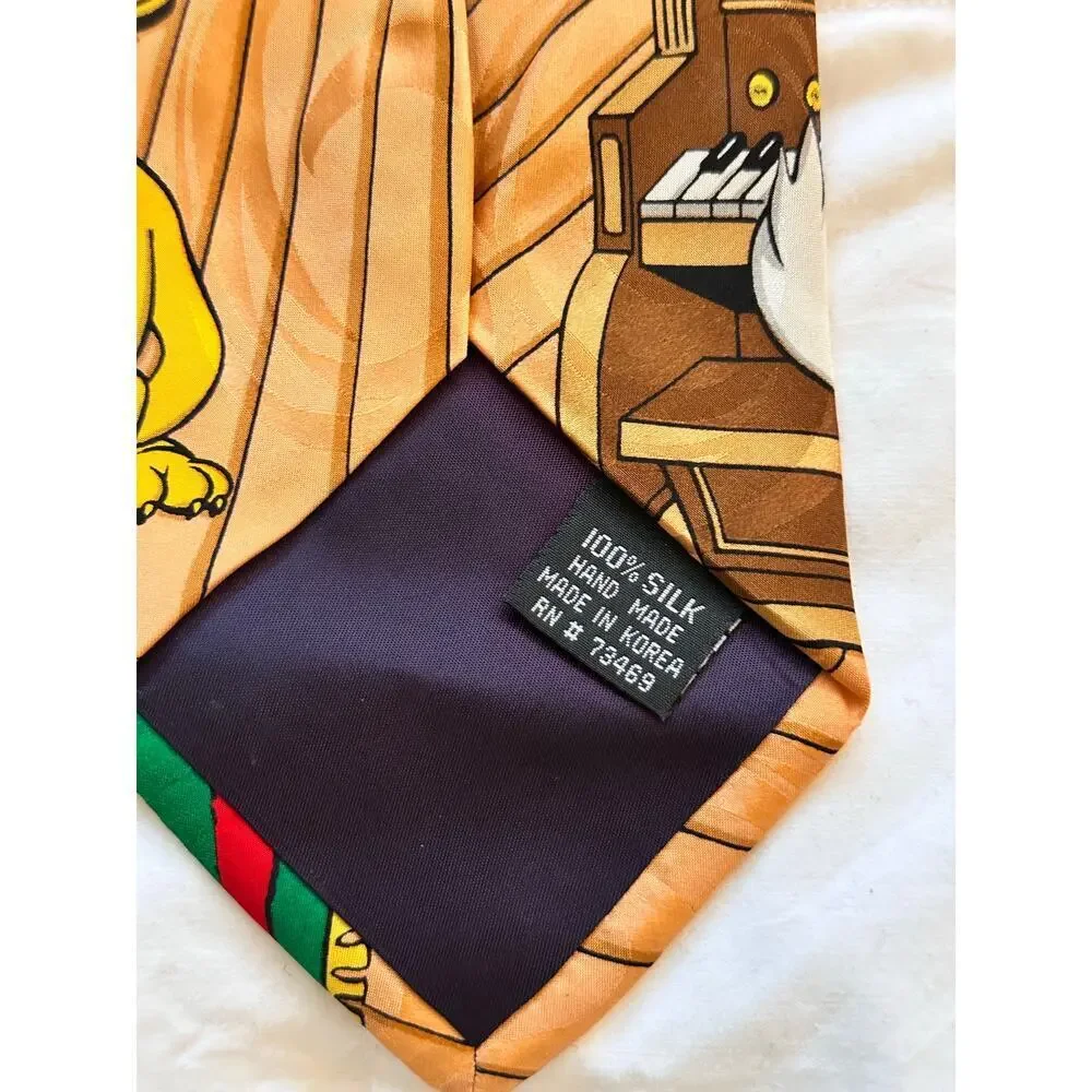 Pure Silk By Wembley Men's Santa Claus Ugly Chimney Christmas Neck Tie